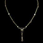 Römisches Reich Glas Halskette mit lila und weißen Glasperlen - 1st - 3rd century AD
Römisches Reich Glas Halskette mit lila und weißen Glasperlen 
1s...