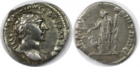 Römische Münzen, MÜNZEN DER RÖMISCHEN KAISERZEIT. RÖMISCHE PROVINZIALPRÄGUNGEN. ARABIA. BOSTRA. Trajan, 98 - 117 n. Chr. Drachme 106 - 117 n. Chr. (3....