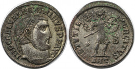 Römische Münzen, MÜNZEN DER RÖMISCHEN KAISERZEIT. Maximinus II. (309-313 n. Chr). Follis, Antiochia. (4.28 g. 21 mm) Vs.: IMP C GAL VAL MAXIMINVS PF A...