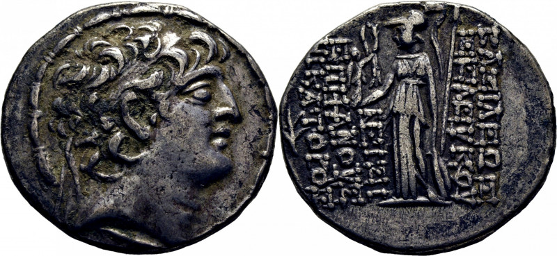 SELEUCIDA IMPERIO. Seleuco VI Epifanes nicator. Tetradracma ático. 95-94 a.C. Ca...