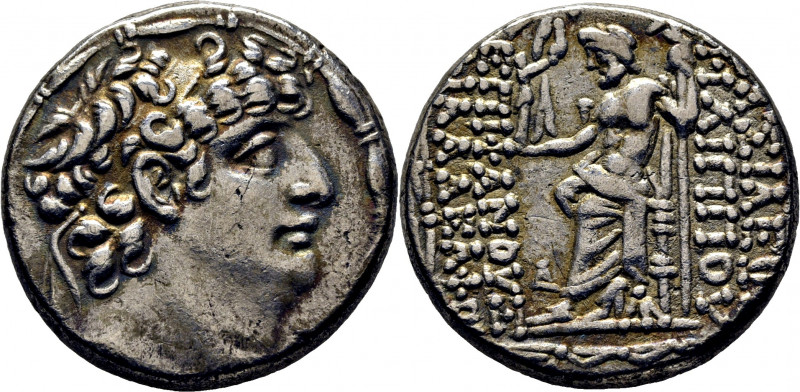 SELEUCIDA IMPERIO. Filipo Filadelfos. Tetradracma ático. 92-83 a.C. (220-229 era...