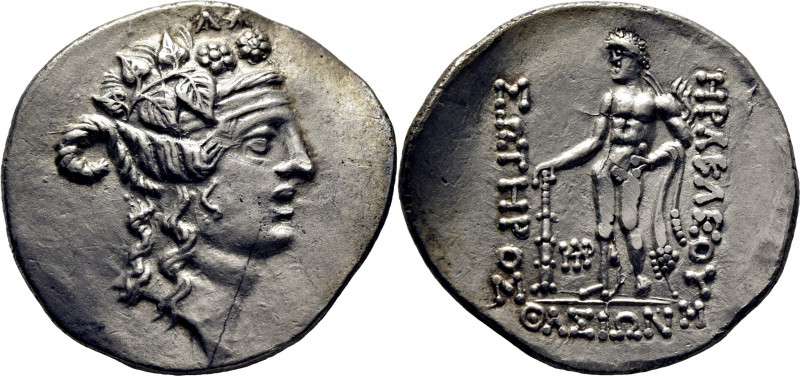 TRACIA-THASOS. Tetradracma eubeo-ático. Conquista romana. Posterior al 148 a.C. ...