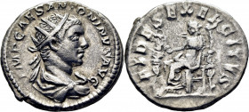Heliogábalo. Antoniniano. Tono. Acuñación centrada. Buen anverso