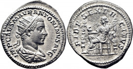 Heliogábalo. Antoniniano. Prácticamente SC. Tono. Acuñación centrada. Muy buen anverso
