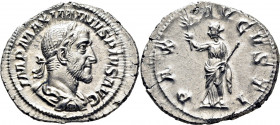 Maximino I. Denario. SC. Muy buen ejemplar. Estupendo. Magnífica