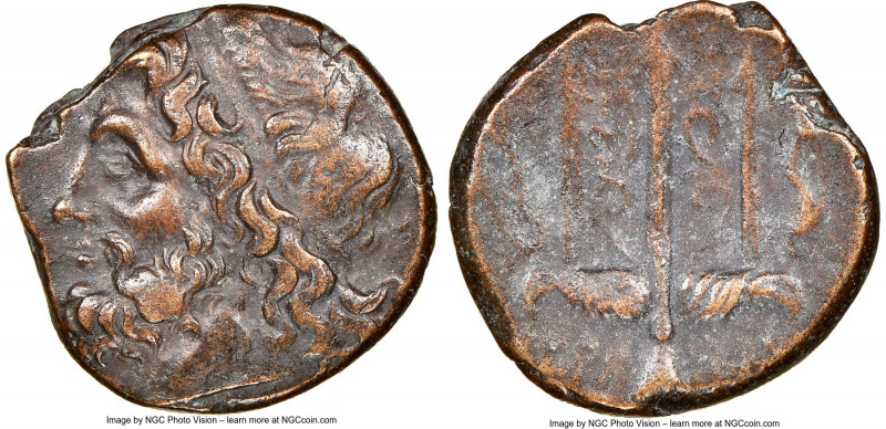 SICILY. Syracuse. Hieron II (ca. 275-215 BC). AE litra (18mm, 2h). NGC Choice VF...