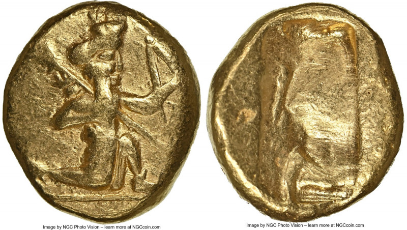 ACHAEMENID PERSIA. Darius I-Xerxes II (ca. 5th century BC). AV daric (16mm, 8.30...