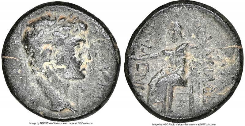PHRYGIA. Synnada. Augustus (27 BC-AD 14). AE (18mm, 4.01 gm, 12h). NGC VF 4/5 - ...