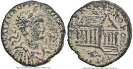 PHOENICIA. Tyre. Severus Alexander (AD 222-235). AE (20mm, 8.08 gm, 12h). NGC XF 4/5 - 3/5, repatinated. P CAES M AVR S-EV ALEXANDER, laureate, draped...