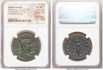 Maximinus I (AD 235-238). AE sestertius (31mm, 27.35 gm, 12h). NGC Choice VF 5/5 - 3/5, edge bumps. Rome, ca. March AD 235-January AD 236. IMP MAXIMIN...