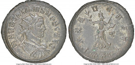Carinus, as Caesar (AD 283-285). BI antoninianus (22mm, 3.41 gm, 5h). NGC Choice XF 5/5 - 4/5, Silvering. Siscia, 3rd officina. M AVR CARINVS P F NOB ...