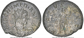 Numerian, as Augustus (AD 283-284). BI antoninianus (22mm, 3.69 gm, 1h). NGC MS 5/5 - 4/5, Silvering. Lugdunum. IMP C NVMERIANVS AVG, radiate, cuirass...