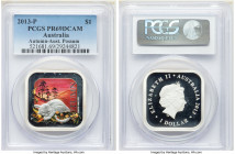Elizabeth II 4-Piece Lot of Certified Proof Dollars 2013-P PR69 Deep Cameo PCGS, 1) "Autumn-Possum" Dollar, KM1910 2) "Spring-White Cockatoo" Dollar, ...