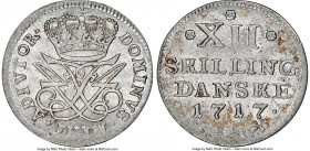 Frederick IV 12 Skilling 1717-CW MS63 NGC, KM504. Highest graded. 

HID09801242017

© 2022 Heritage Auctions | All Rights Reserved