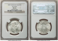 Bavaria. Maximilian II Gulden 1859 MS65 NGC, KM826. A frosty gem selection glowing with argent luster.

HID09801242017

© 2022 Heritage Auctions |...