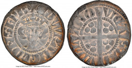Edward I (1272-1307) Penny ND (1279-1307) AU Details (Environmental Damage) NGC, Newcastle-upon-Tyne mint, Class 3e, S-1428, N-1020. 1.31gm. 

HID09...