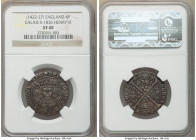 Henry VI (1st Reign, 1422-1461) Groat ND (1422-1427) XF40 NGC, Calais mint, Incurved pierced cross mm, Annulet issue, S-1836. 

HID09801242017

© ...