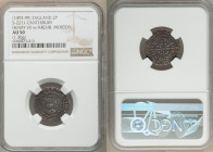 Henry VII (1485-1509) 1/2 Groat (2 Pence) ND (1493-1499) AU50 NGC, Canterbury mint, Tun mm, S-2211. 1.30gm. With Archbishop Morton. 

HID09801242017...