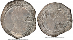 Charles I Shilling ND (1641-1643) AU Details (Cleaned) NGC, Tower mint, Triangle in Star mm, KM186, S-2799. 5.95gm. 

HID09801242017

© 2022 Herit...