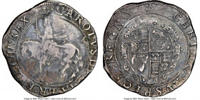 Charles I 1/2 Crown ND (1635-1636) VF Details (Environmental Damage) NGC, Tower mint (under Charles I), Crown mm, Group III, S-2773. 14.93gm. 

HID0...