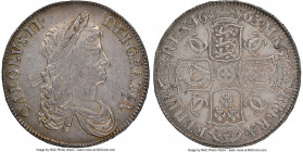 Charles II Crown 1663 XF40 NGC, KM417.5, S-3354, Dav-3774B. XV Edge. One year type. 

HID09801242017

© 2022 Heritage Auctions | All Rights Reserv...