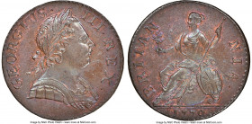 George III Pattern 1/2 Penny 1770 MS64 Brown NGC, KM601, S-3774. Neon-blue and violet toned

HID09801242017

© 2022 Heritage Auctions | All Rights...