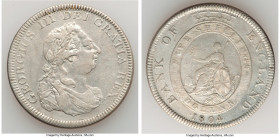 George III Bank Dollar of 5 Shillings 1804 VF, KM-Tn1. 41mm. 26.58gm. 

HID09801242017

© 2022 Heritage Auctions | All Rights Reserved
