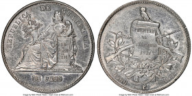 Republic Peso 1872-P AU Details (Cleaned) NGC, KM197.1. Mintage: 14,000. Two year type. 

HID09801242017

© 2022 Heritage Auctions | All Rights Re...