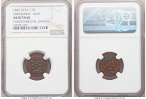 Portuguese Colony - Goa. Maria II 7-1/2 Reis 1845 AU Details (Environmental Damage) NGC, KM260.

HID09801242017

© 2022 Heritage Auctions | All Ri...