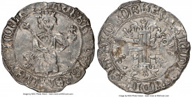 Naples & Sicily. Robert d'Anjou Gigliato ND (1309-1343) UNC Details (Corrosion) NGC, MIR-28. 29mm. 3.96gm. 

HID09801242017

© 2022 Heritage Aucti...