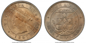 British Colony. Victoria 1/2 Penny 1897 MS65 PCGS, London mint, KM16.

HID09801242017

© 2022 Heritage Auctions | All Rights Reserved
