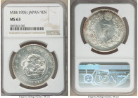Meiji Yen Year 38 (1905) MS63 NGC, Osaka mint, KM-YA25.3. Lustrous with just a tinge of russet edge toning.

HID09801242017

© 2022 Heritage Aucti...