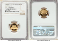 South Korea. Republic gold Proof 1000 Won KE 4303 (1970) PR69 Ultra Cameo NGC, Valcambi mint, KM14.1. Mintage: 1,500. Seoul Great South Gate. 

HID0...