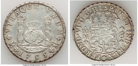 Ferdinand VI 8 Reales 1755 Mo-MM VF (Cleaned), Mexico City min, KM104.2. 39.5mm. 26.87gm. 

HID09801242017

© 2022 Heritage Auctions | All Rights ...