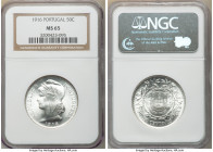 Republic Pair of Certified 50 Centavos 1916 MS65 NGC, KM561. White untoned with exceptional eye-appeal. Sold as is, no returns.

HID09801242017

©...