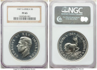 George VI Proof 5 Shillings 1947 PR65 NGC, Pretoria mint, KM31.

HID09801242017

© 2022 Heritage Auctions | All Rights Reserved