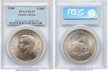 George VI Prooflike 5 Shillings 1948 PL67 PCGS, Pretoria mint, KM40.1. Peach and steel-blue toned. 

HID09801242017

© 2022 Heritage Auctions | Al...