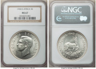 George VI 5 Shillings 1948 MS67 NGC, Pretoria mint, KM40.1. White untoned satin surfaces, a blemish free gem. 

HID09801242017

© 2022 Heritage Au...