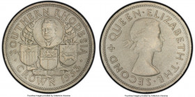 British Colony. Elizabeth II Matte Proof Crown 1953 PR64 PCGS, KM27. Birth of Cecil Rhodes Centennial. 

HID09801242017

© 2022 Heritage Auctions ...