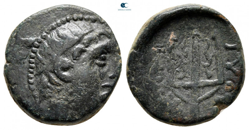 Macedon. Amphipolis. Time of Philip V - Perseus 187-168 BC. 
Bronze Æ

17 mm,...