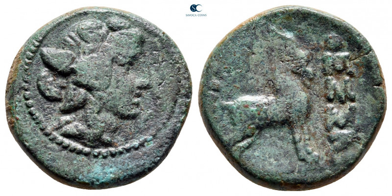 Macedon. Thessalonica circa 187-131 BC. 
Bronze Æ

19 mm, 5,55 g



nearl...