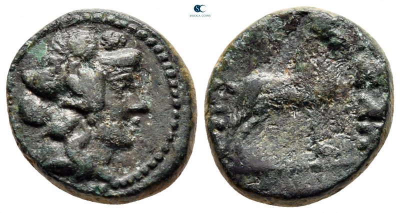 Macedon. Thessalonika circa 187-31 BC. 
Bronze Æ

17 mm, 4,96 g



very f...