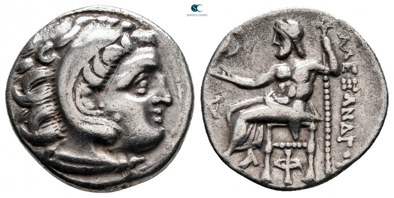 Kings of Macedon. Kolophon. Alexander III "the Great" 336-323 BC. 
Drachm AR
...