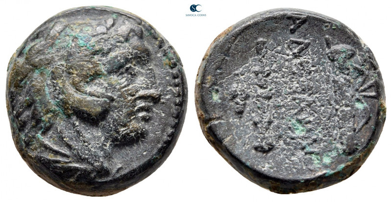 Kings of Macedon. Uncertain mint. Alexander III "the Great" 336-323 BC. 
Bronze...