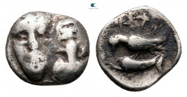 Moesia. Istrus circa 450-300 BC. Hemiobol AR