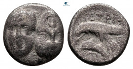Moesia. Istrus circa 400-300 BC. Obol AR