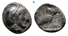 Attica. Athens circa 455-450 BC. Hemiobol AR