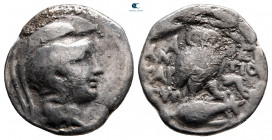 Attica. Athens circa 140-130 BC. Drachm AR. New Style Coinage