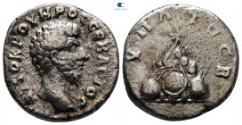 Cappadocia. Caesarea. Lucius Verus AD 161-169. Drachm AR