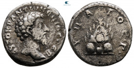 Cappadocia. Caesarea. Marcus Aurelius AD 161-180. Didrachm AR